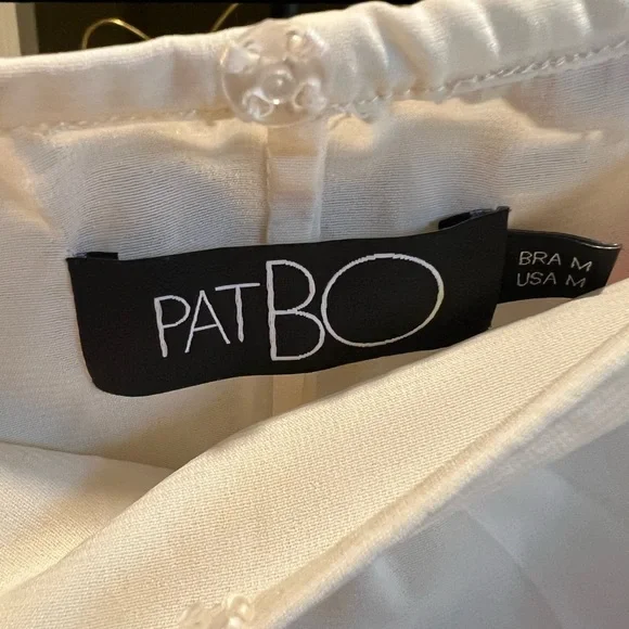 PatBO Violet Cut-Out Floral Maxi Dress in Cherry M - Picture 9 of 9